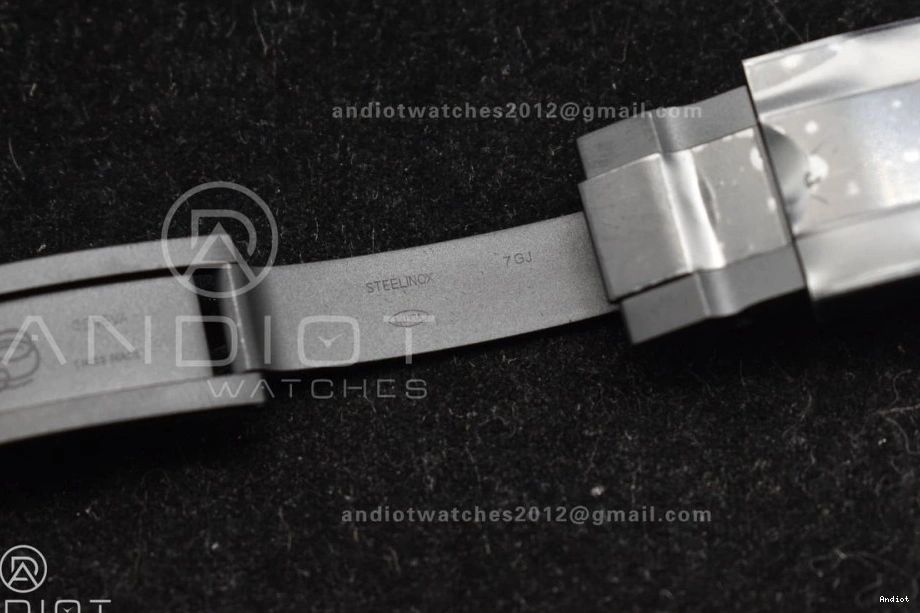 DLC DIW VS3135 on VSF Submariner DLC Blue Bracelet Sandblasted Edition 1:1 Best Dial Black 0129